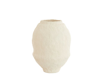 Light & Living - Vaas LEANO - Ø45x60cm - Wit