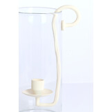 Light & Living - Windlicht DOLEGA - 17.5x13x28.5cm - Helder