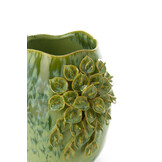 Light & Living - Vaas AMIATA - 23x20.5x26cm - Groen