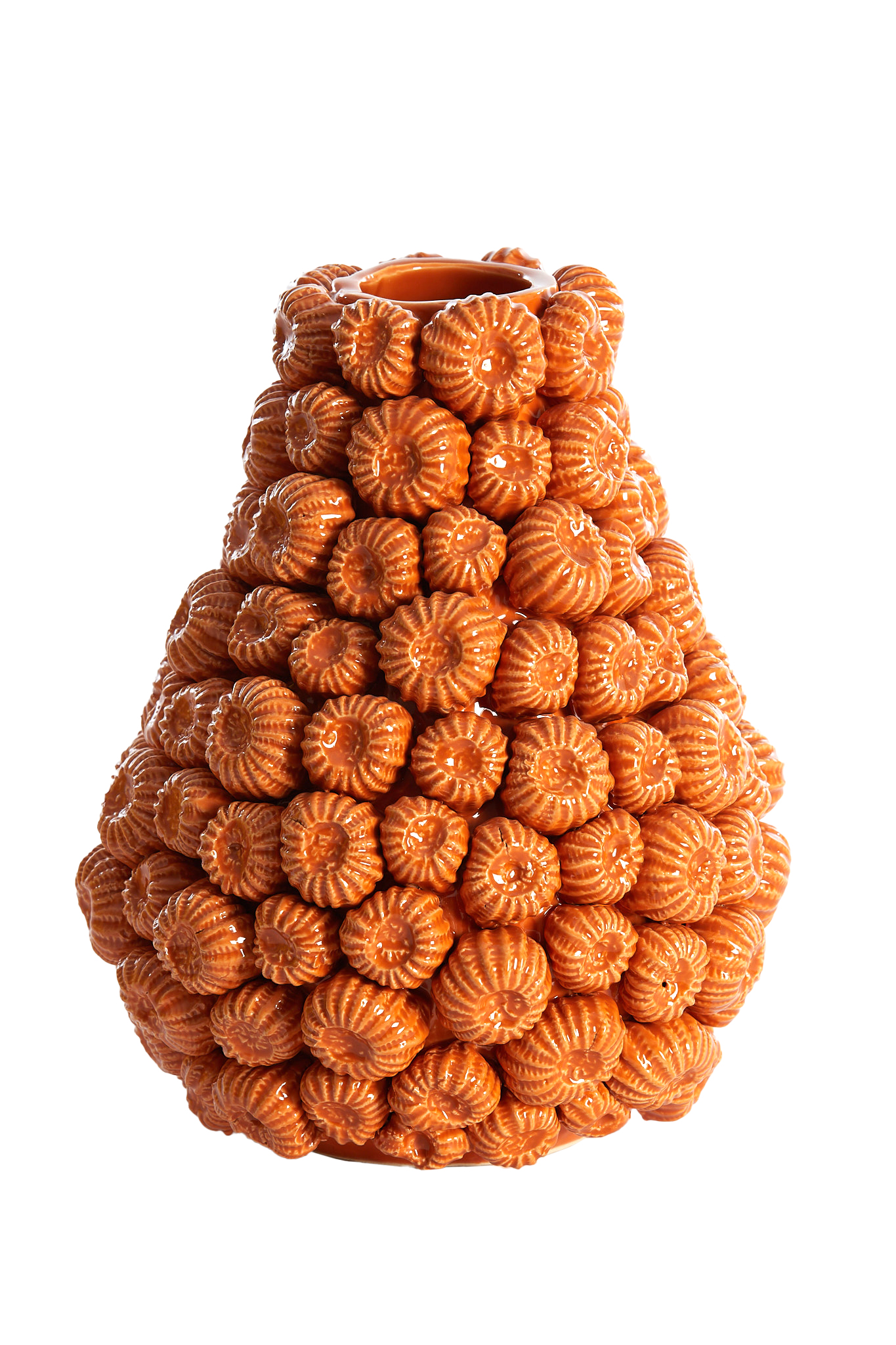 Light & Living - Vaas FALIRO - Ø22x27cm - Oranje