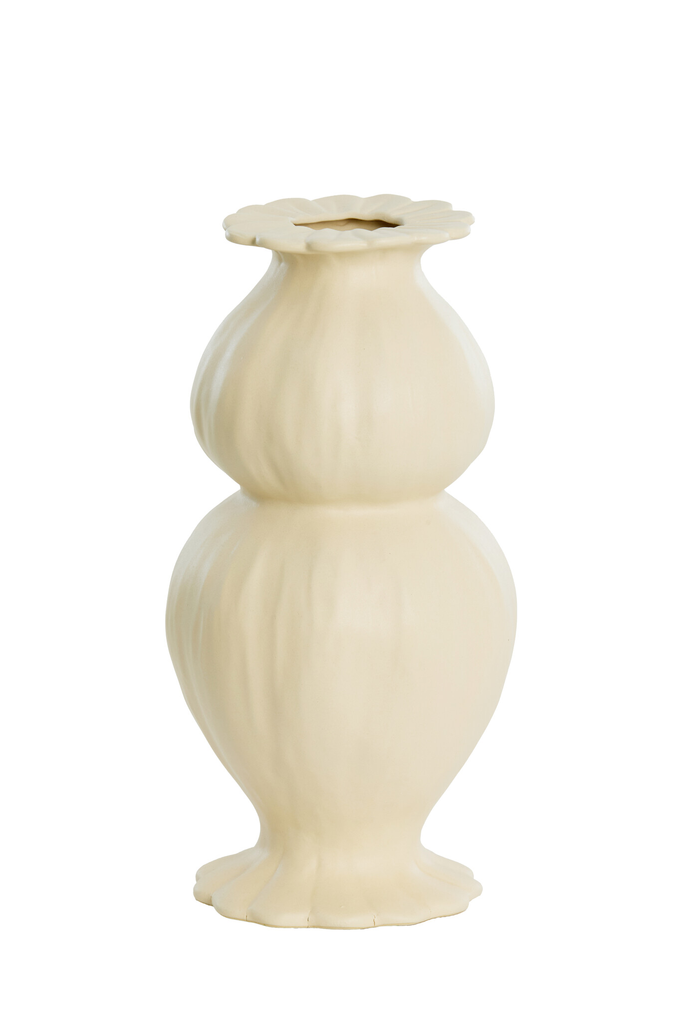 Light & Living - Vaas REWA - Ø16x32cm - Wit