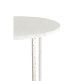 Light & Living - Salontafel SADAR - Ø75x42cm - Wit - Set van 2