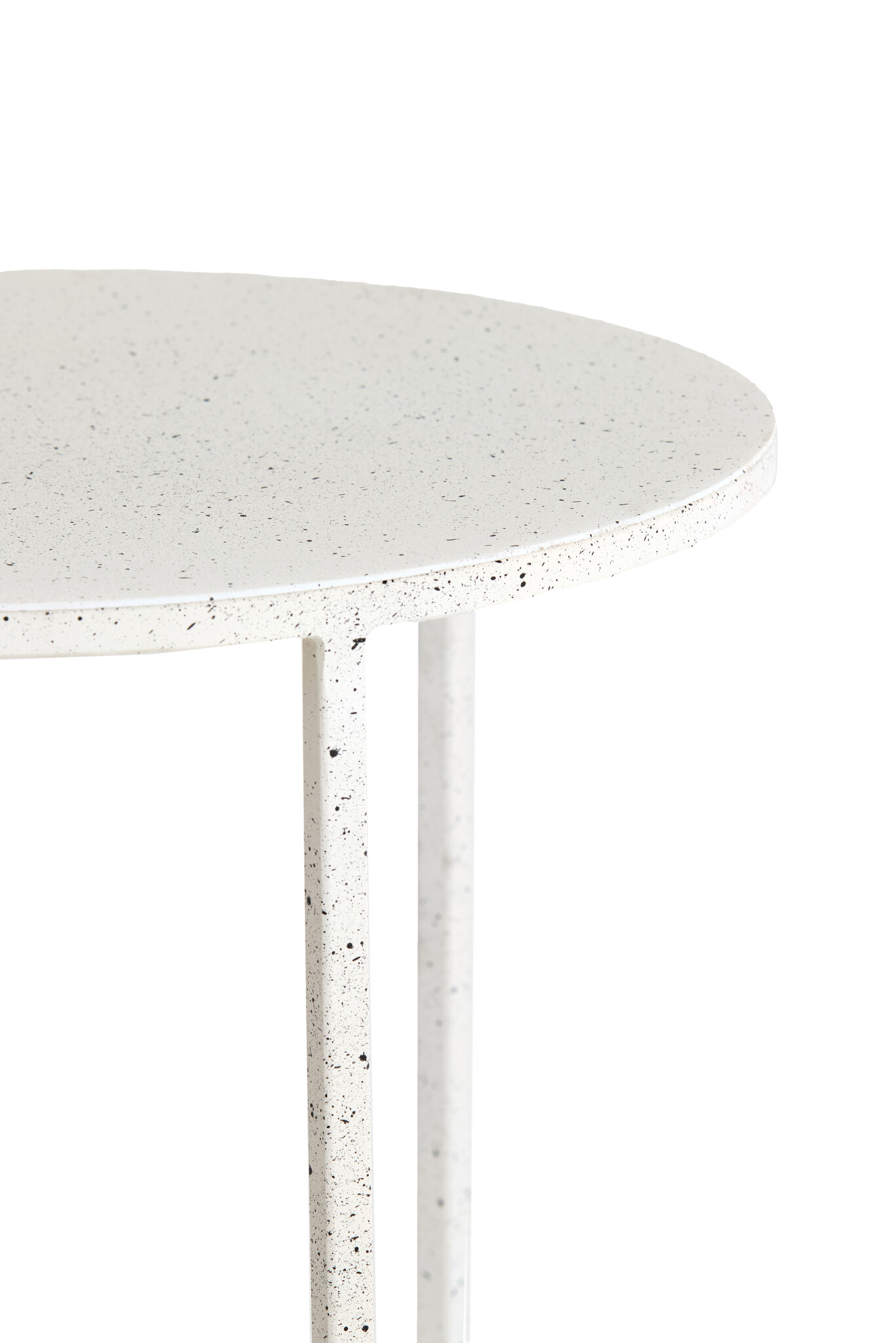 Light & Living - Salontafel SADAR - Ø75x42cm - Wit - Set van 2