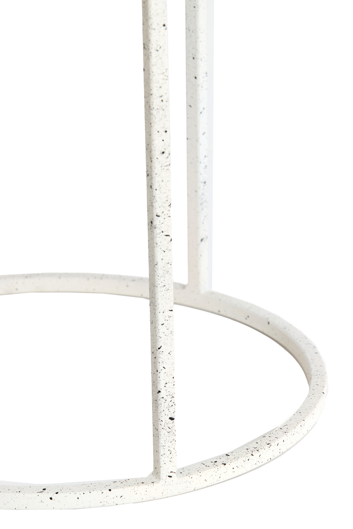 Light & Living - Salontafel SADAR - Ø75x42cm - Wit - Set van 2