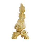 Light & Living - Ornament BIRD - 21.5x17x35cm - Geel