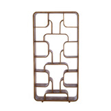 Light & Living - Kast open LABARE - 100x30x200cm - Bruin