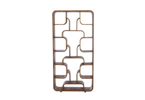 Light & Living - Kast open LABARE - 100x30x200cm - Bruin