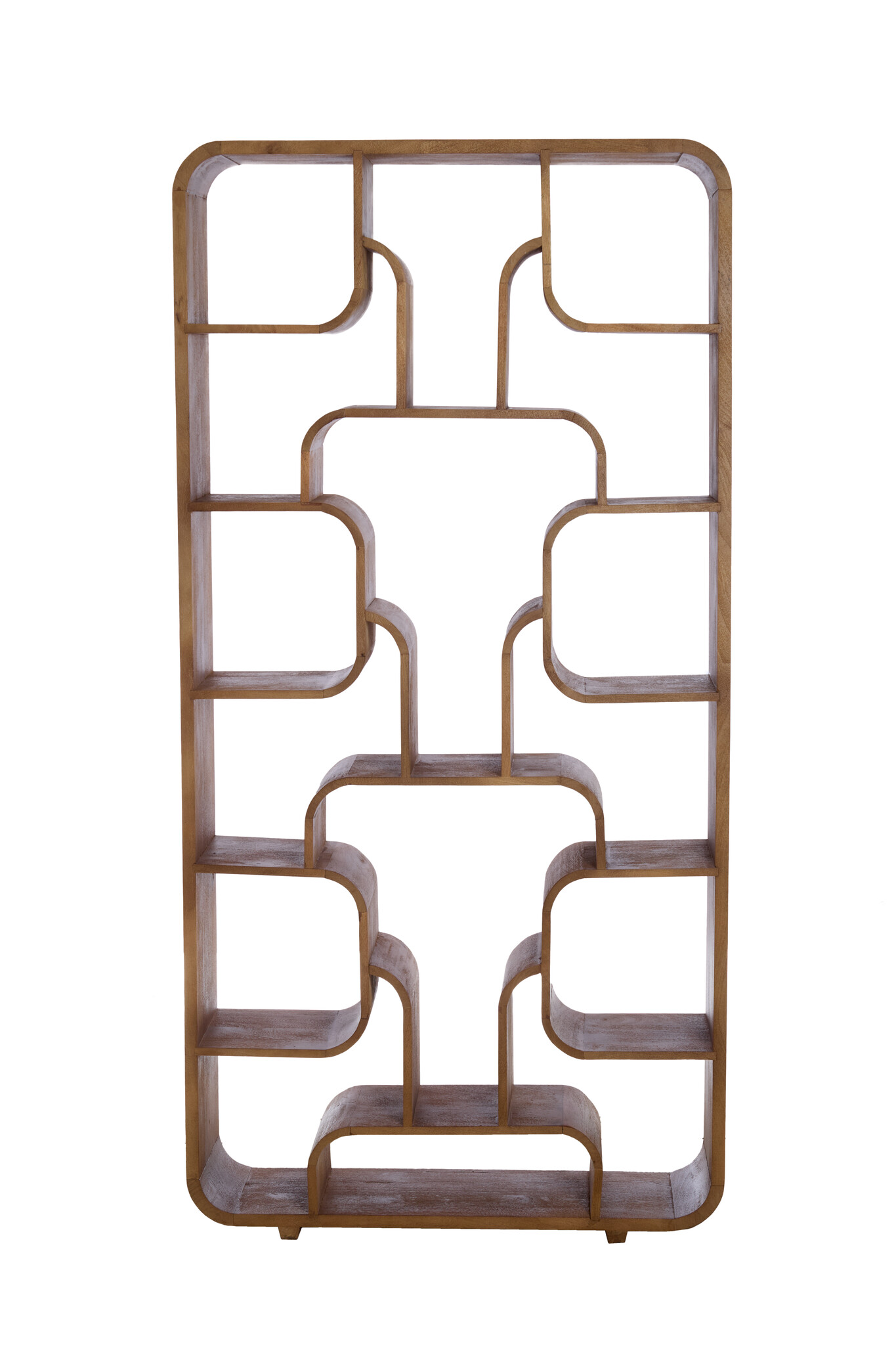 Light & Living - Kast open LABARE - 100x30x200cm - Bruin