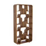 Light & Living - Kast open LABARE - 100x30x200cm - Bruin