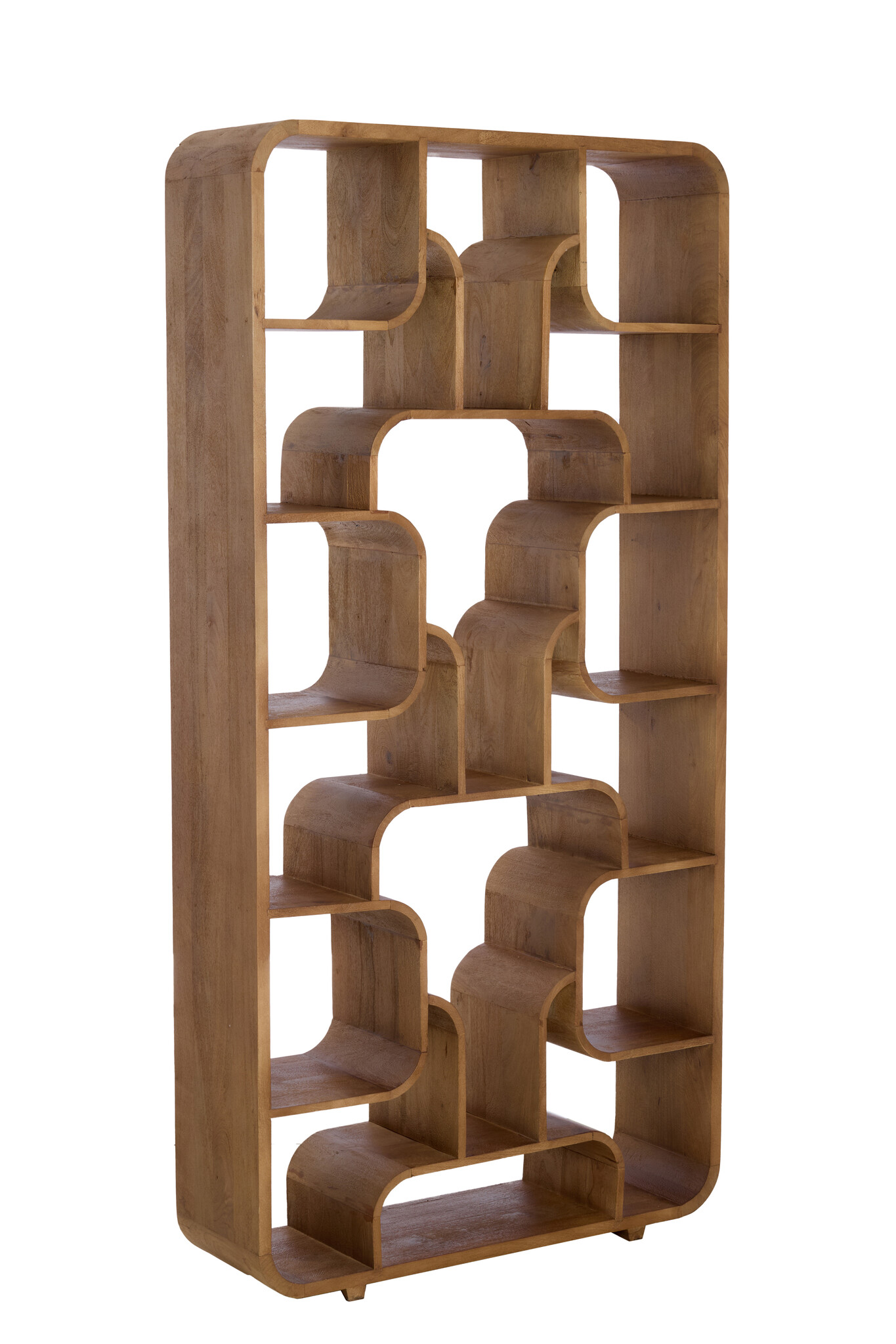 Light & Living - Kast open LABARE - 100x30x200cm - Bruin