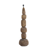 Light & Living - Vloerlamp MARREE - Ø30x135cm - Bruin