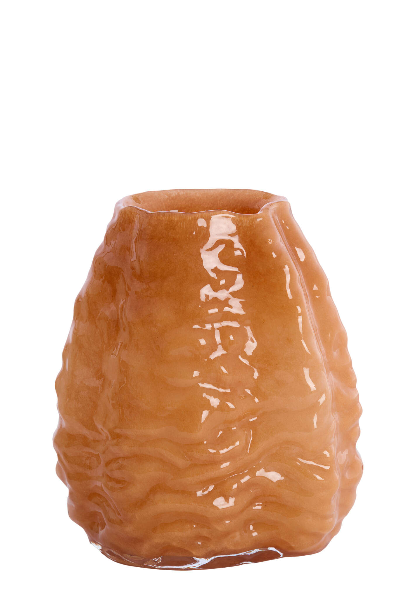 Light & Living - Vaas AURELIA - 20x14.5x30cm - Bruin