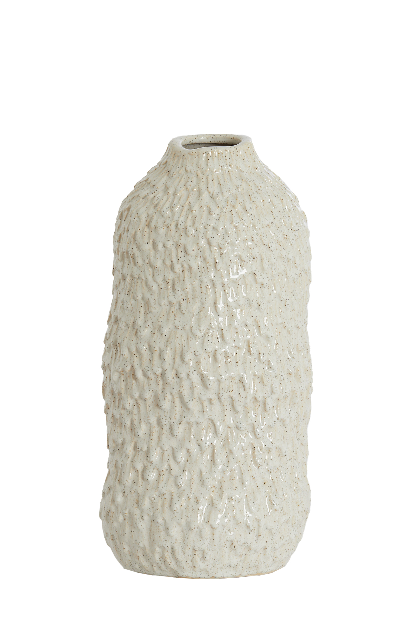 Light & Living - Vaas ASOLA - Ø17x35.5cm - Wit