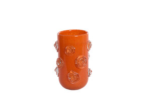 Light & Living - Vaas BARENDA - Ø20x30cm - Oranje