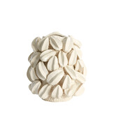 Light & Living - Vaas CARAMBOLA - 32x31.5x36.5cm - Wit