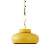 Light & Living - Hanglamp NEIVA - Ø46x30cm - Geel