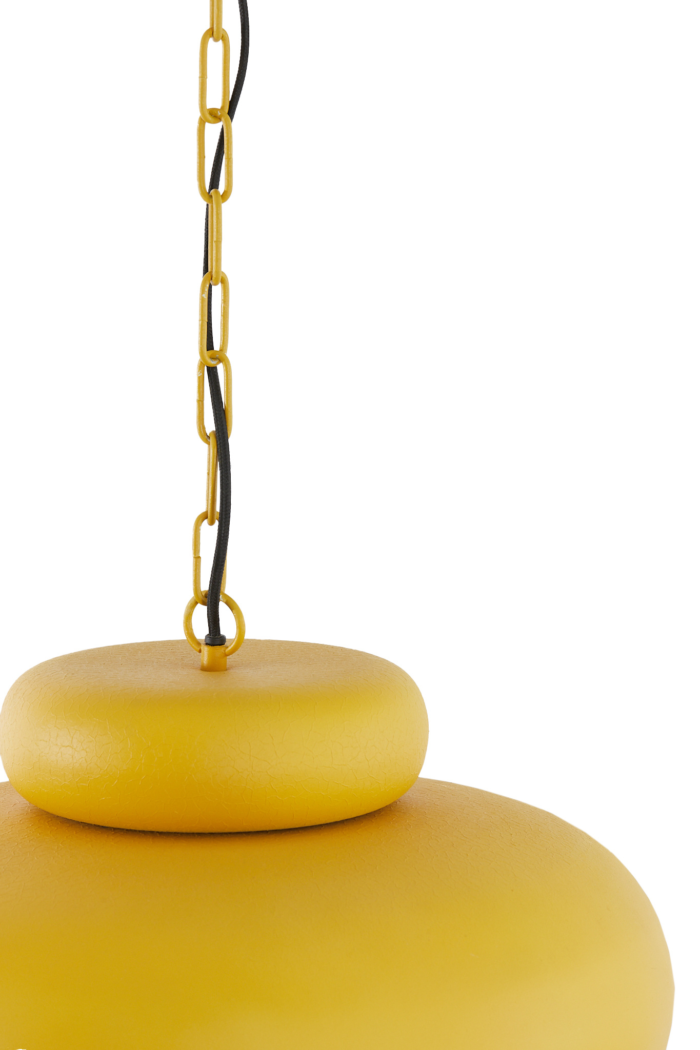 Light & Living - Hanglamp NEIVA - Ø46x30cm - Geel