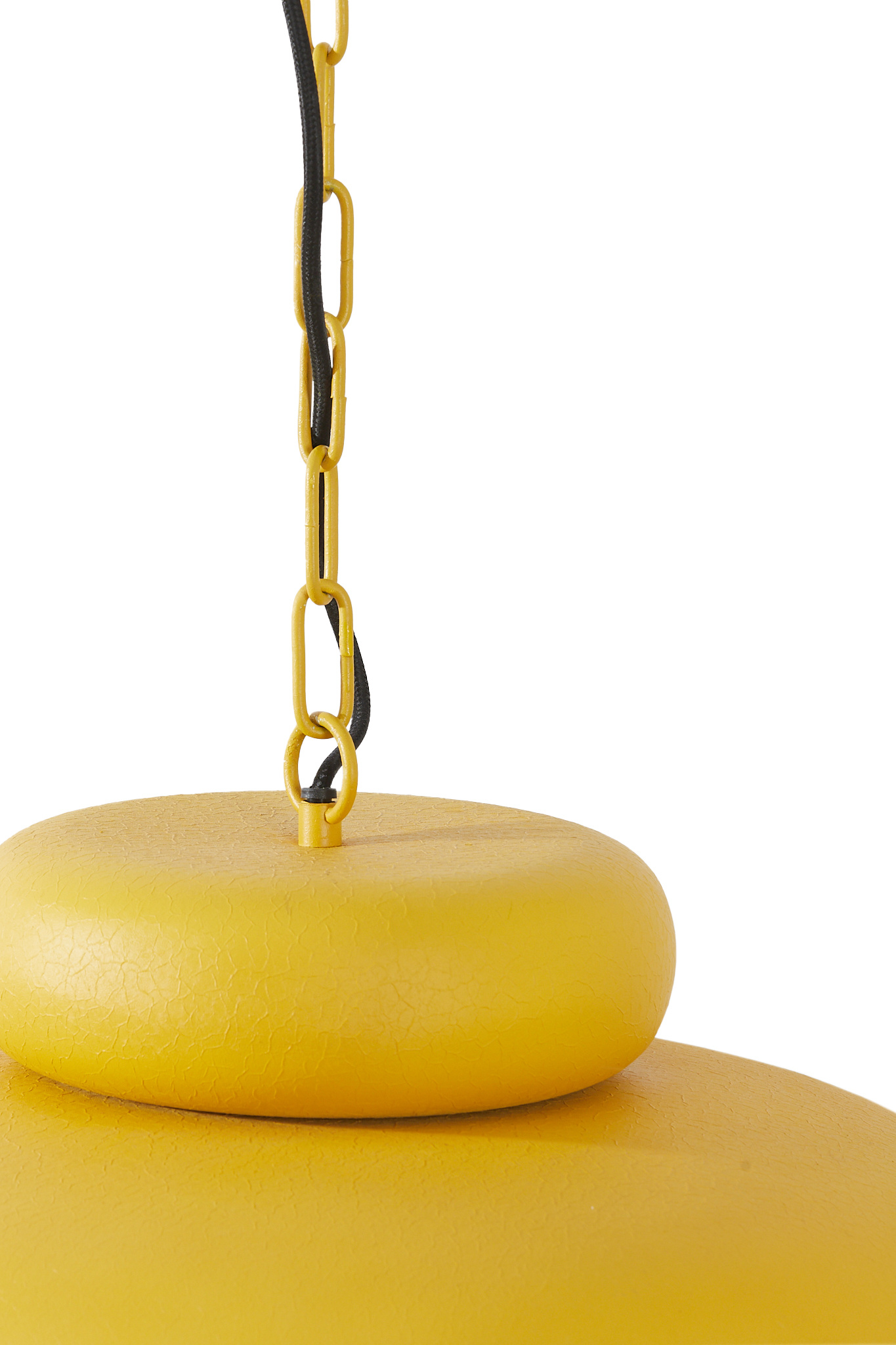 Light & Living - Hanglamp NEIVA - Ø46x30cm - Geel