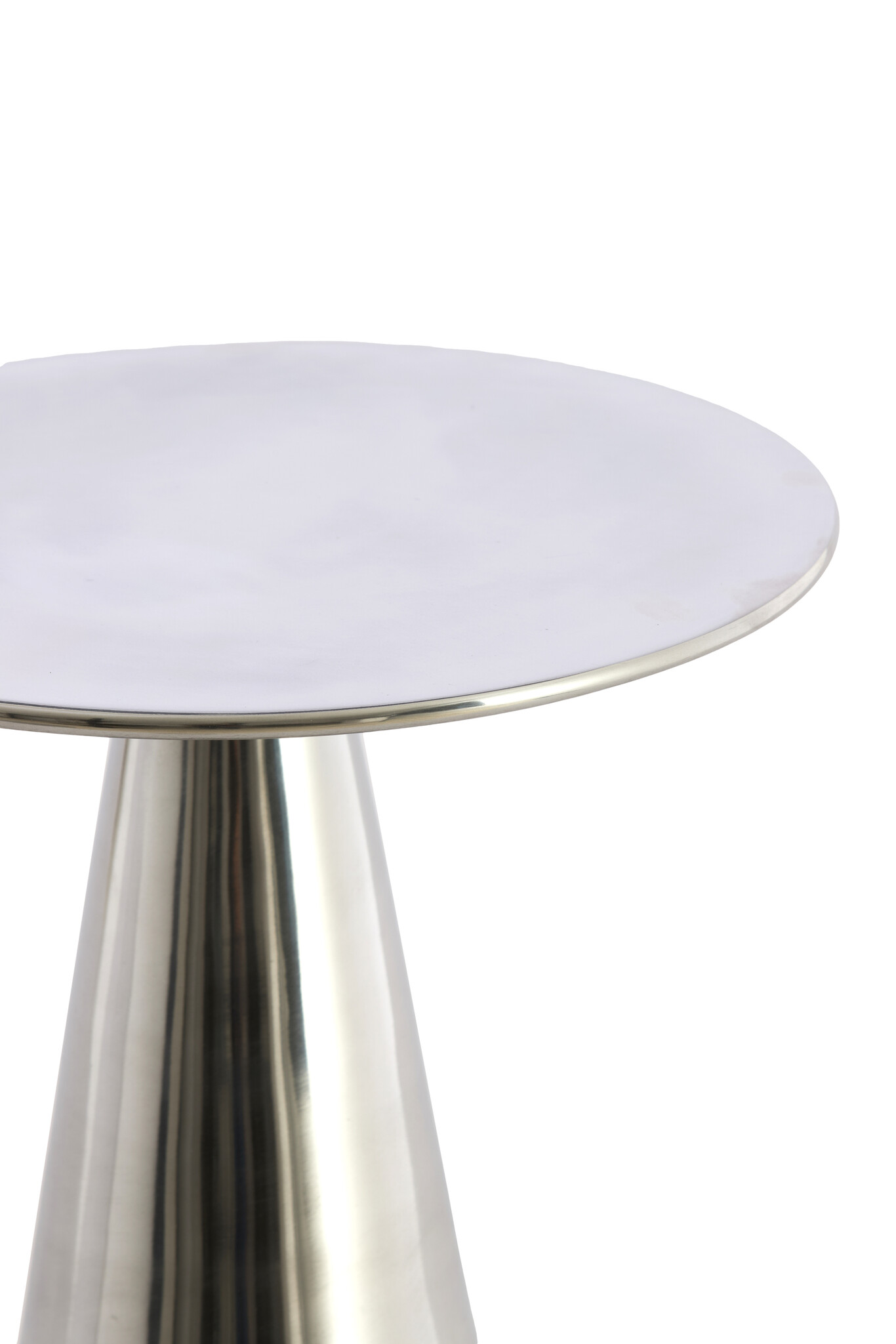 Light & Living - Bijzettafel LEOVA - Ø39x51cm - Grijs