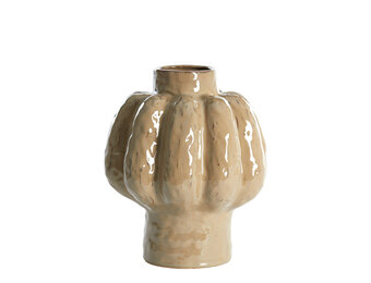 Light & Living - Vaas ALIVERI - Ø25x29cm - Bruin