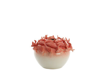 Light & Living - Vaas FISH - Ø40x27cm - Rood