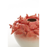 Light & Living - Vaas FISH - Ø40x27cm - Rood
