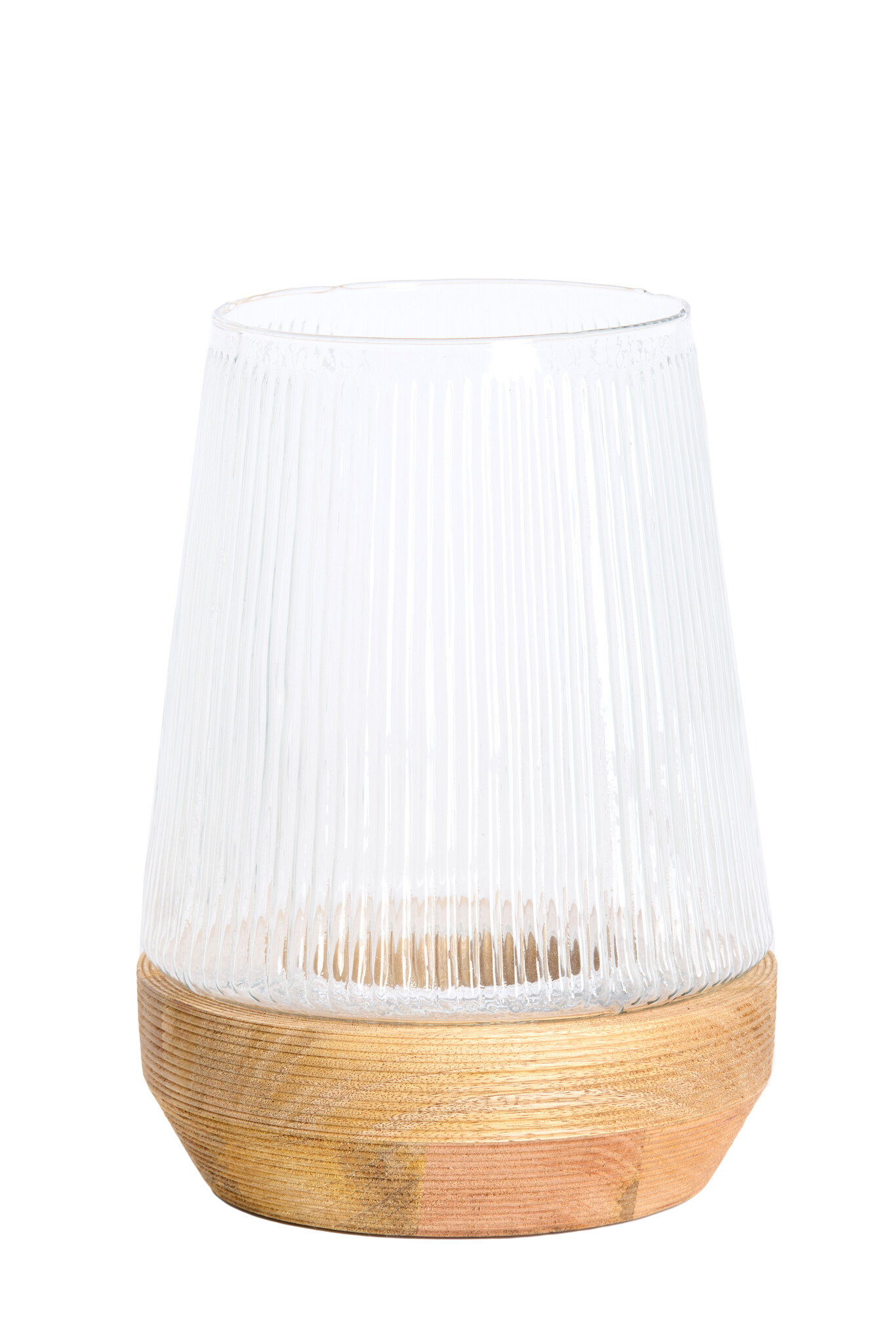 Light & Living - Windlicht MINAS - Ø22x30cm - Bruin