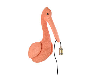 Light & Living - Wandlamp PELICAN - 33x28x63cm - Rood