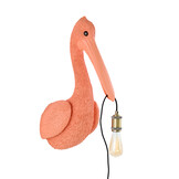 Light & Living - Wandlamp PELICAN - 33x28x63cm - Rood