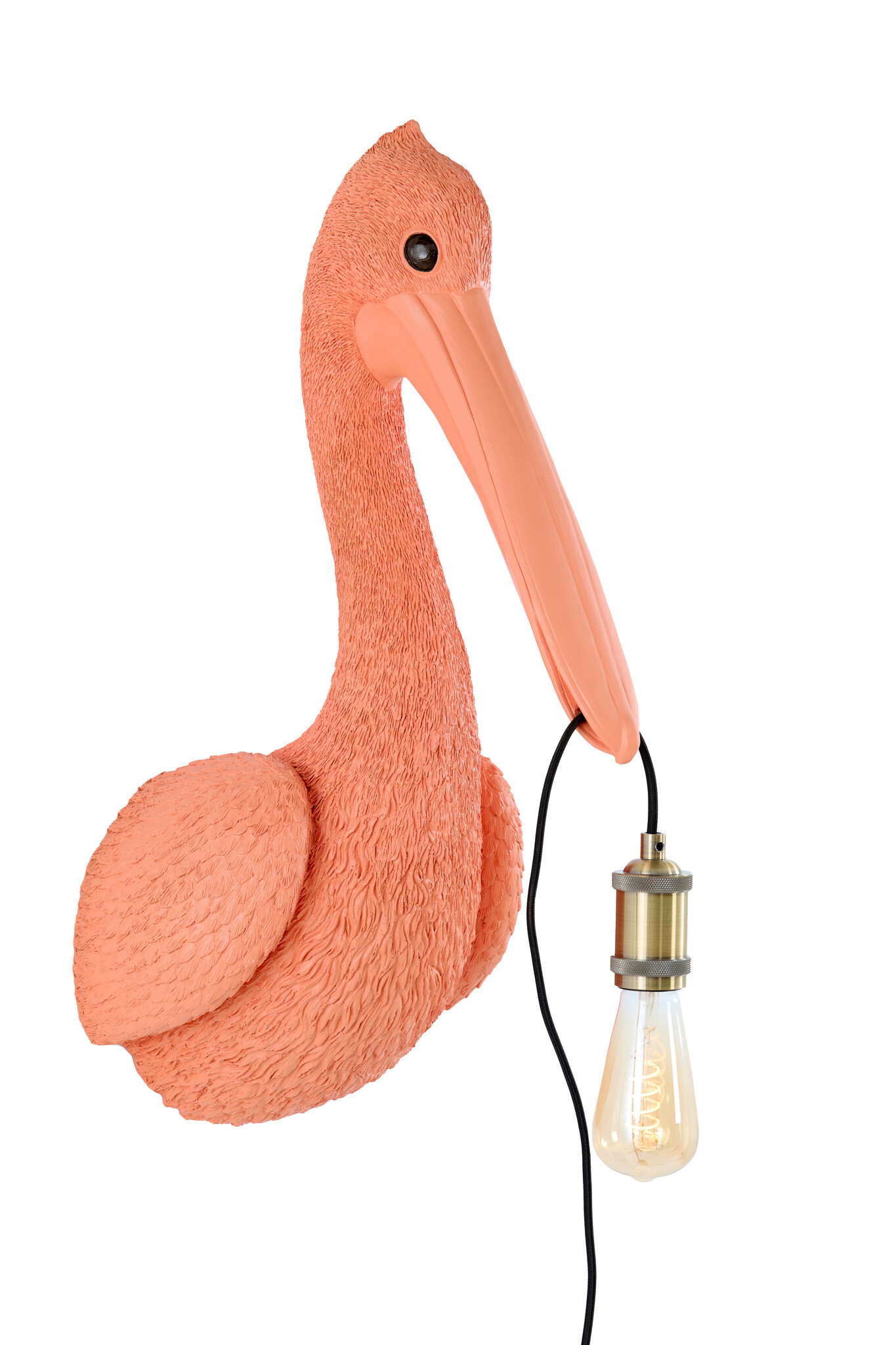 Light & Living - Wandlamp PELICAN - 33x28x63cm - Rood