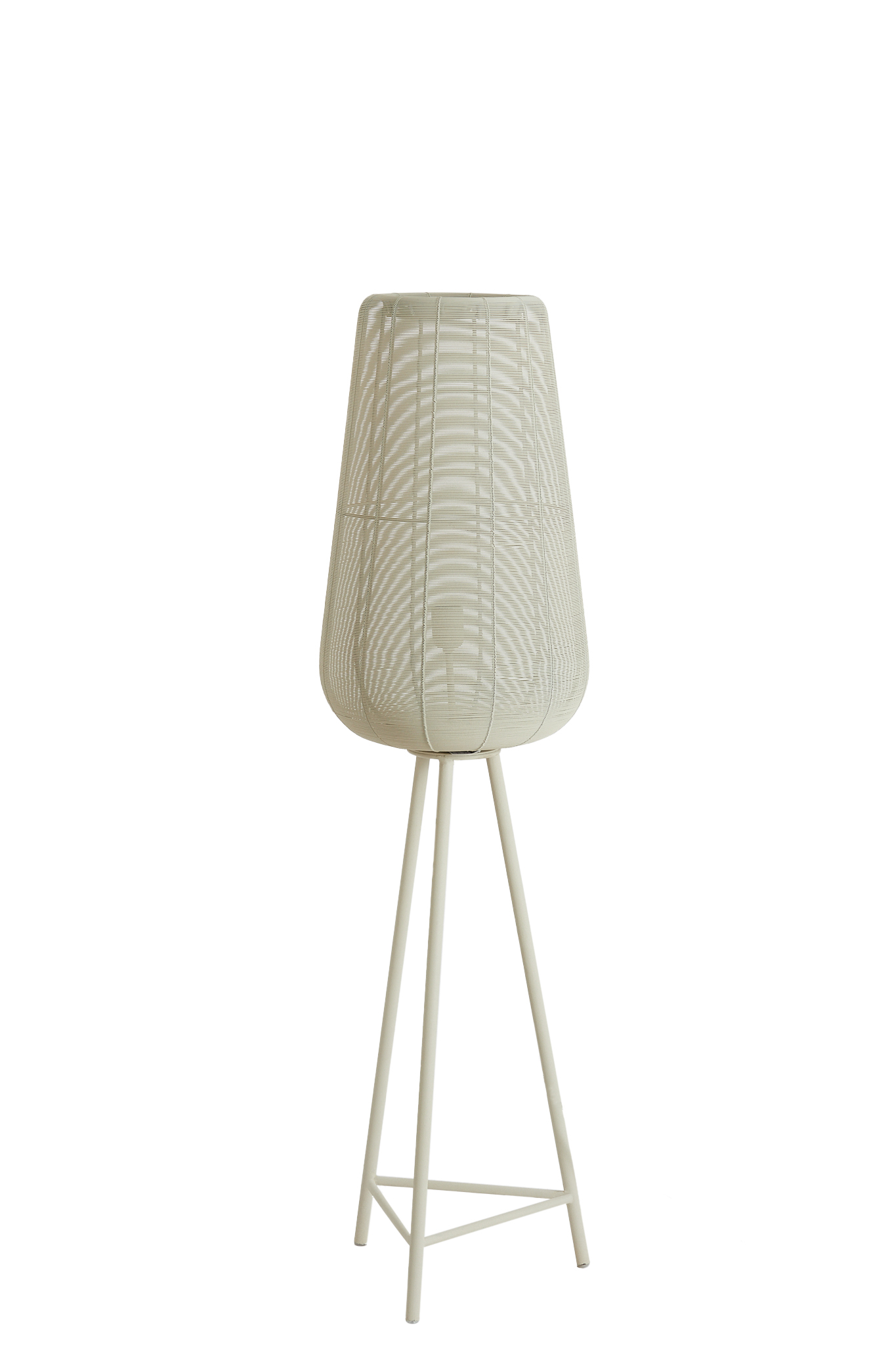 Light & Living - Vloerlamp ADETA - Ø37x135cm - Wit