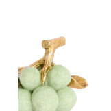 Light & Living - Ornament JAGODY - 24x14x16.5cm - Groen