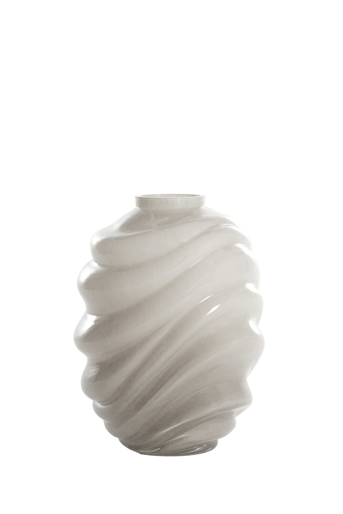 Light & Living - Vaas BIOTU - Ø29x26cm - Grijs