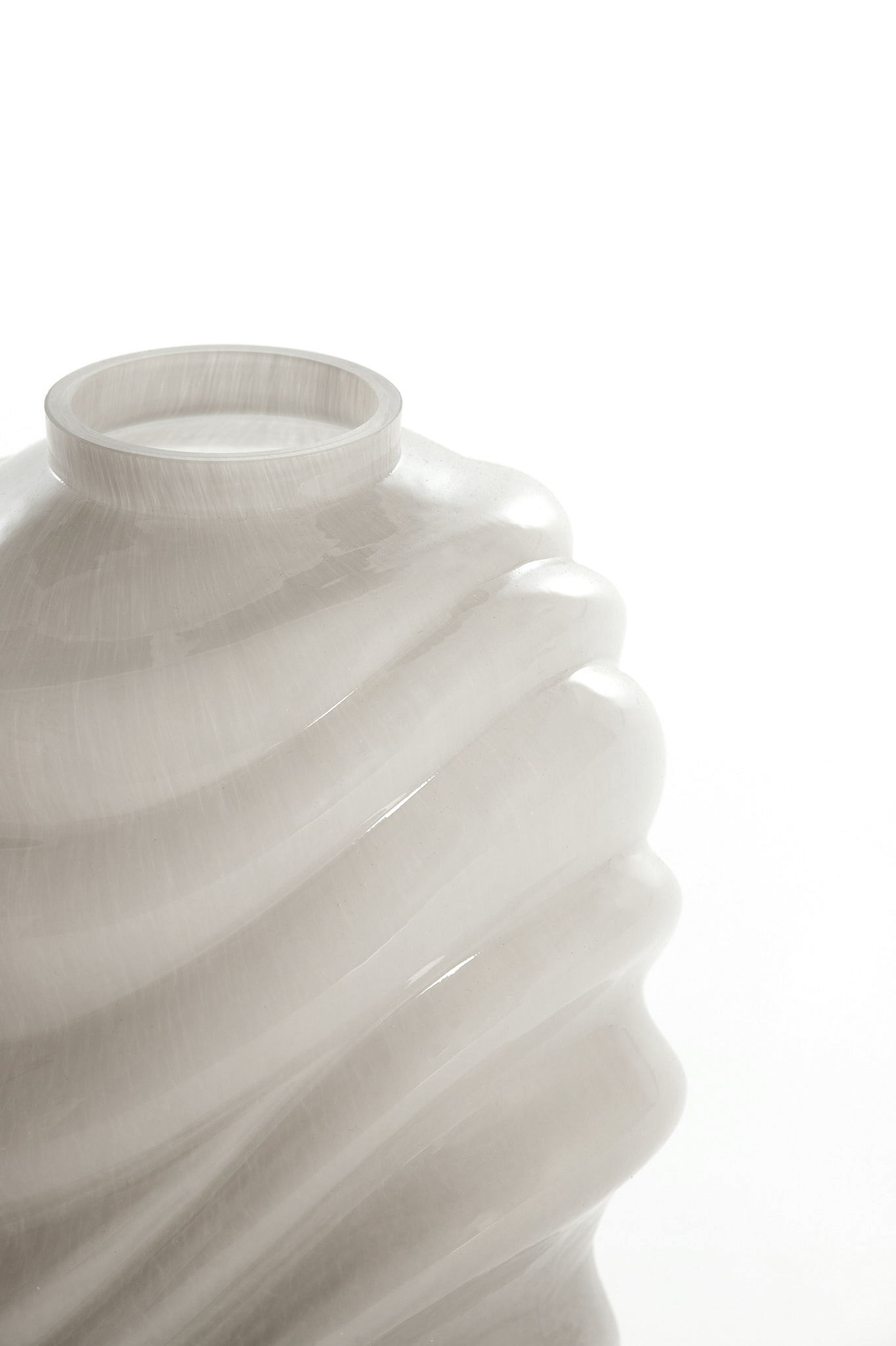 Light & Living - Vaas BIOTU - Ø29x26cm - Grijs