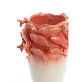 Light & Living - Vaas FISH - 29x28x36.5cm - Rood