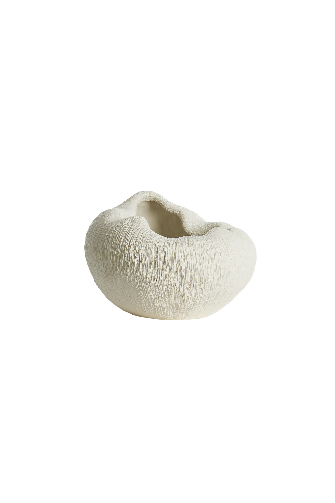 Light & Living - Vaas DENISA - 39.5x32x24cm - Wit