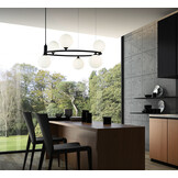 Maytoni - Hanglamp Ring - Zwart - Ø58