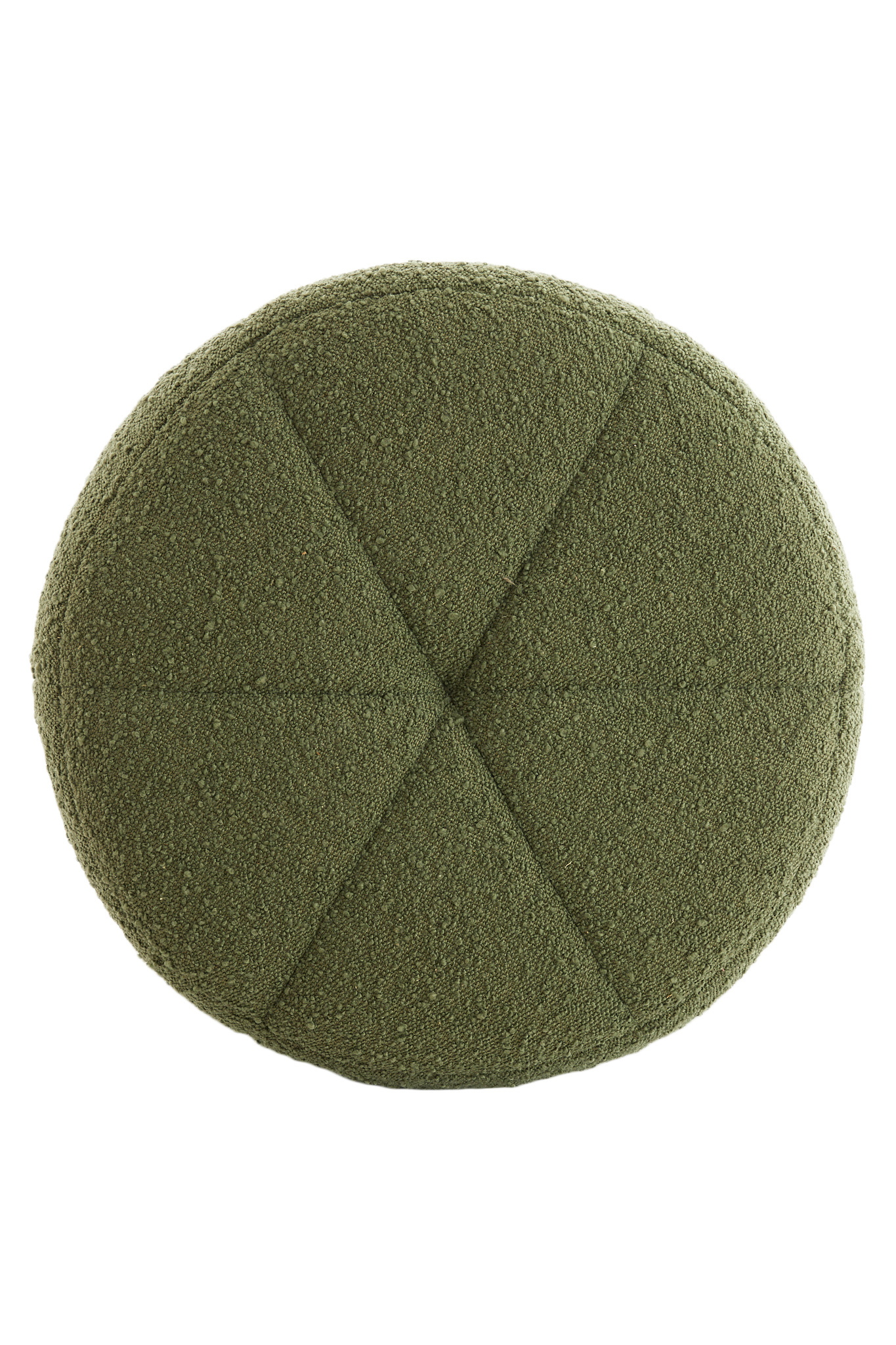 Light & Living - Poef BATOEMI - Ø51x45cm - Groen