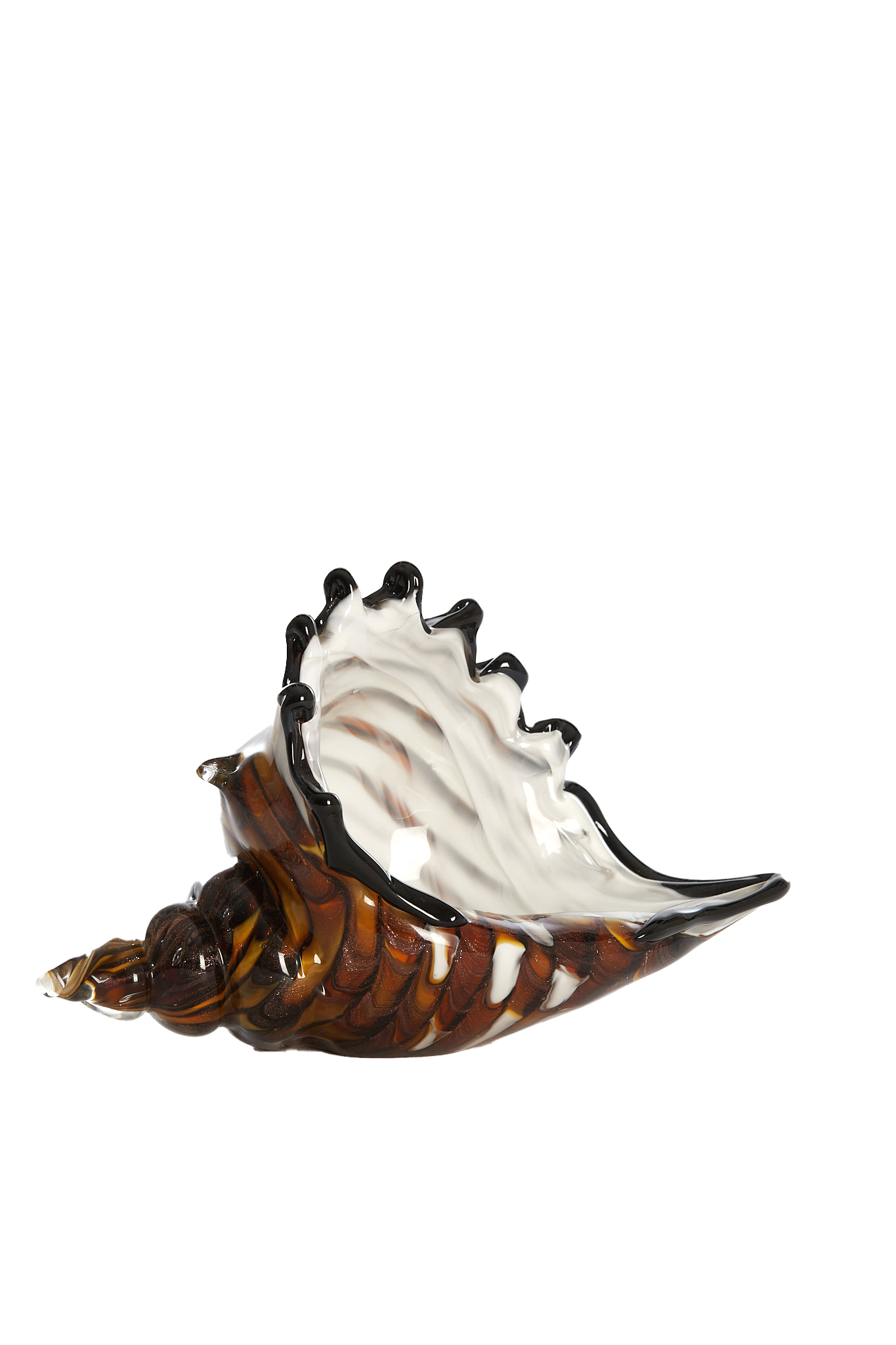 Light & Living - Ornament SHELL - 22x10x12cm - Bruin