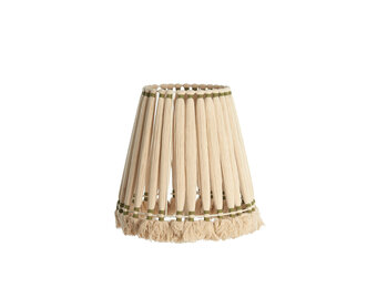 Light & Living - Lampenkap LOA - Ø41x42cm - Wit