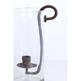 Light & Living - Windlicht DOLEGA - 17.5x13x28.5cm - Helder