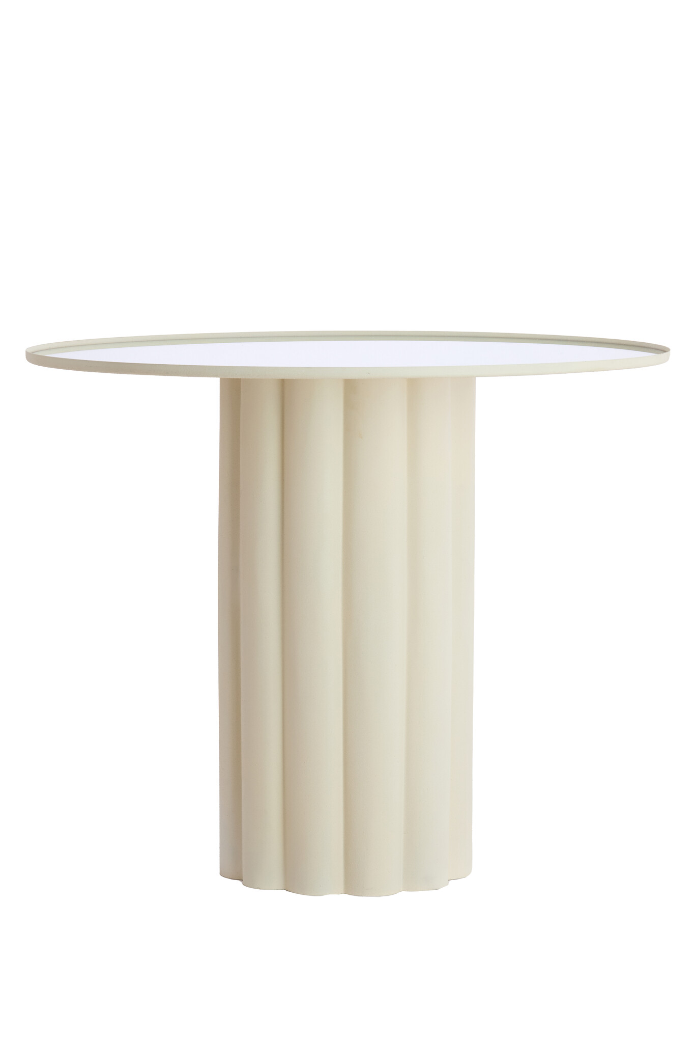 Light & Living - Bijzettafel ROSARIO - Ø91.5x75cm - Wit