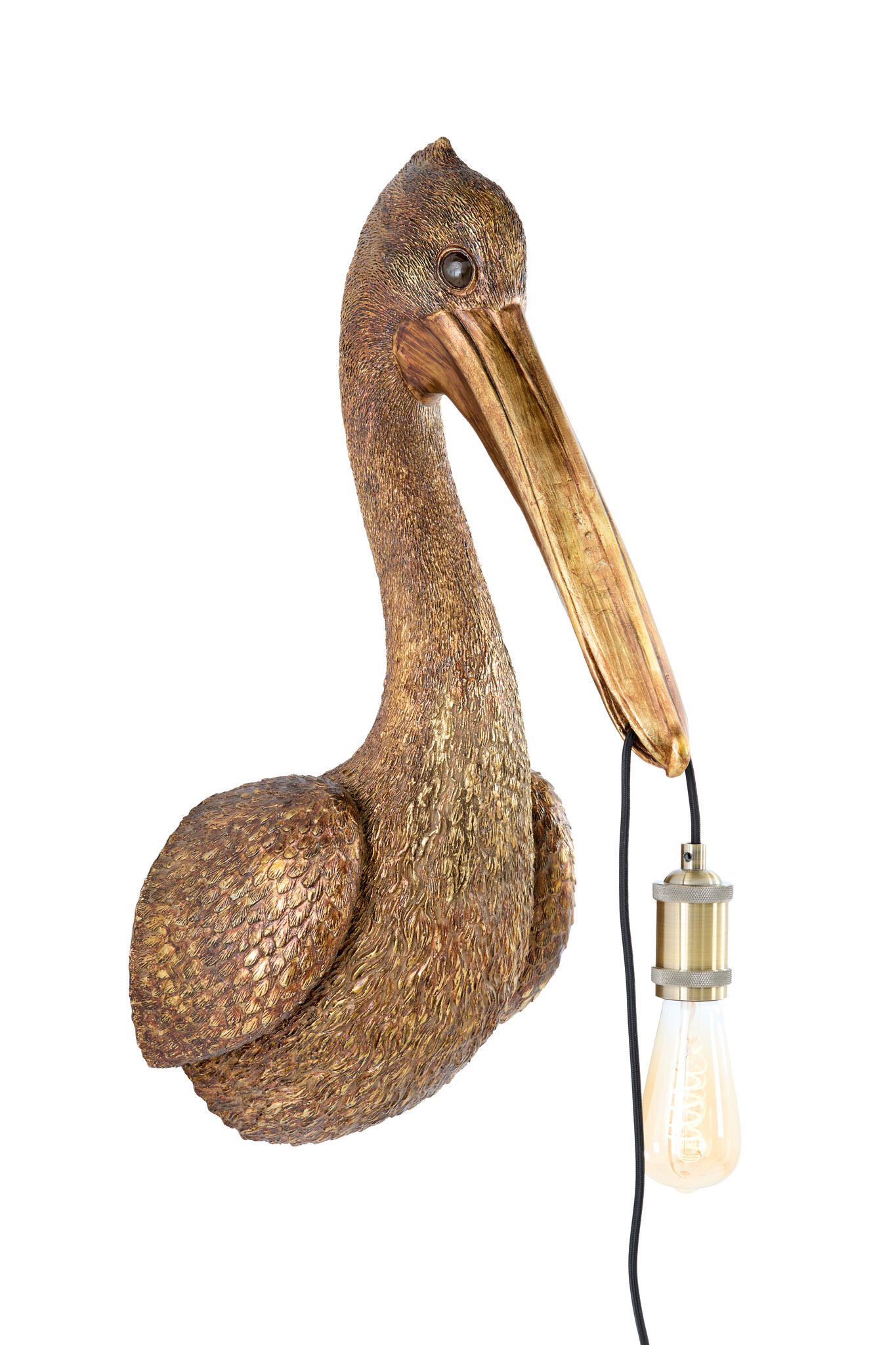 Light & Living - Wandlamp PELICAN - 33x28x63cm - Brons