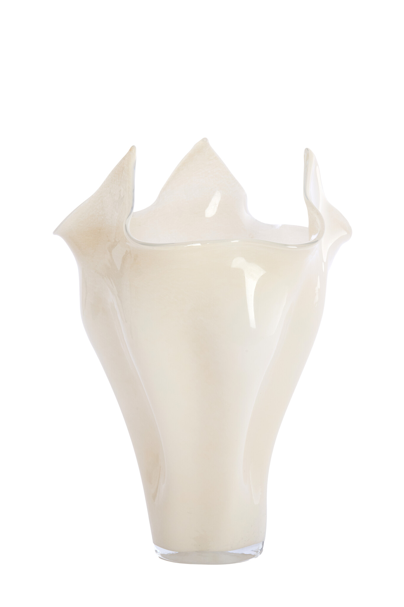 Light & Living - Vaas AIORA - Ø31x46cm - Wit