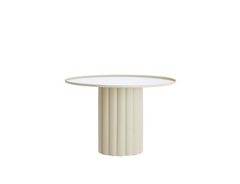 Light & Living - Bijzettafel ROSARIO - Ø91.5x60.5cm - Wit