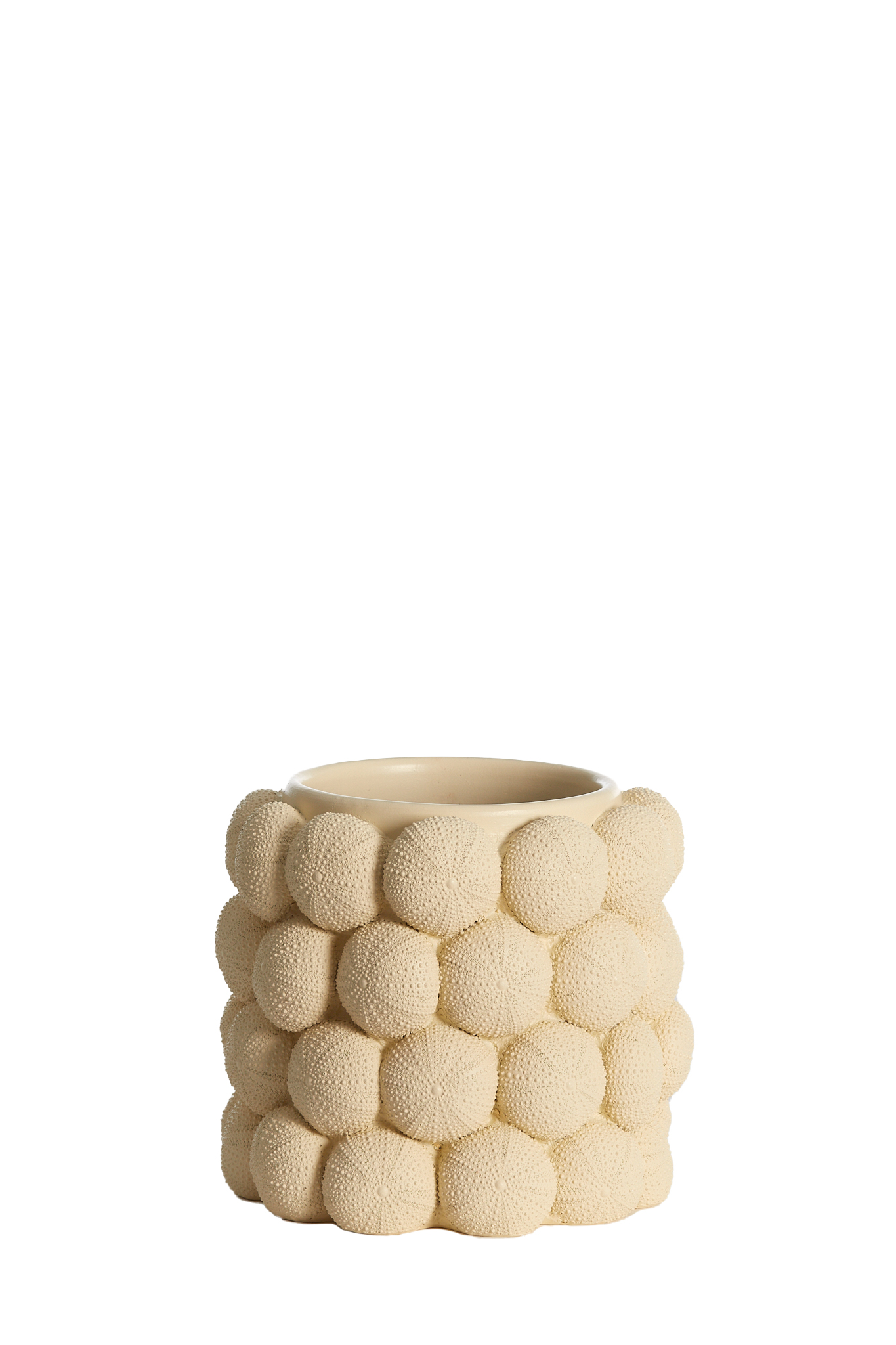 Light & Living - Vaas SEA URCHIN - Ø20.5x18cm - Wit