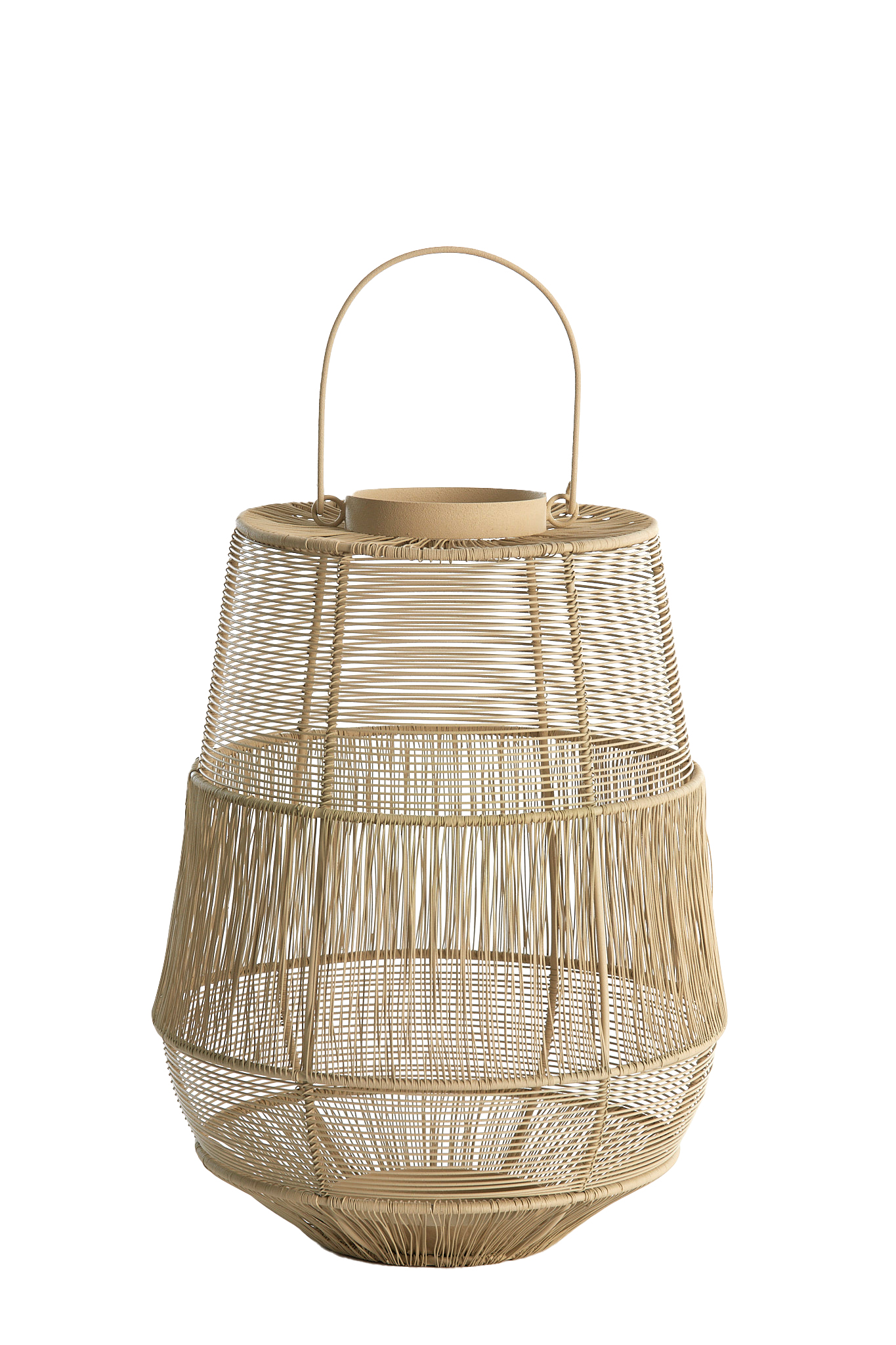 Light & Living - Windlicht SEZELA - Ø28x38cm - Grijs