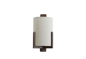 Light & Living - Wandlamp LITTO - 22x18x36cm - Bruin