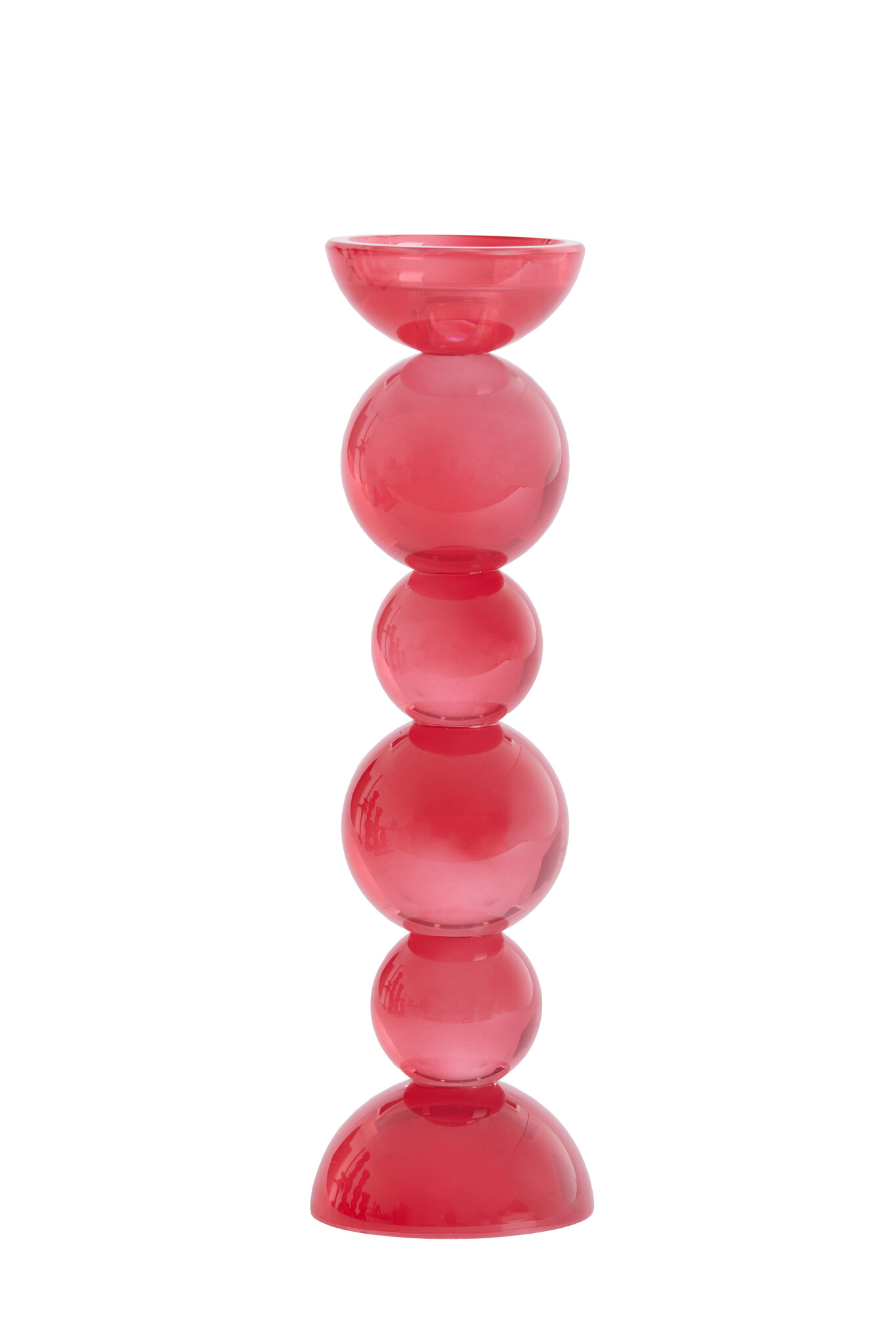 Light & Living - Kandelaar ITINGA - Ø9.5x34cm - Rood
