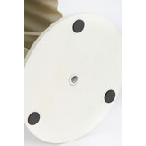 Light & Living - Tafellamp ARDALES - Ø16x42cm - Wit